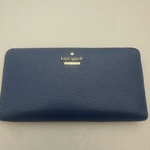 Kate Spade Navy Blue Wallet
